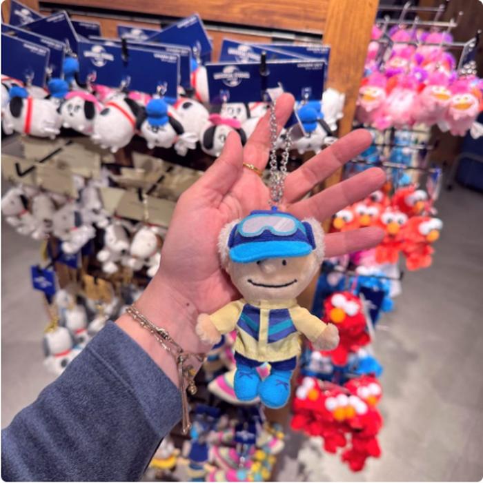 Keychain Charlie Brown Ski