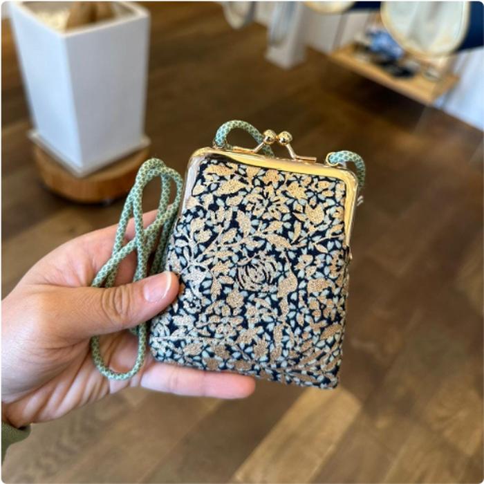 Amulet Case / Omamori Gakaguchi Motif F Made In Japan