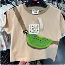 Watermelon Kids Tshirt Material Cotton Size 90 - 130 Cm. For Size, You Can Confirm That Is Still Available ...