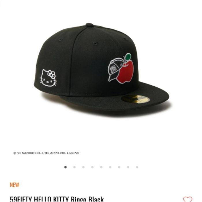 Hello Kitty X Era Cap Ringo Black. Options Size 7 - 7 3/8