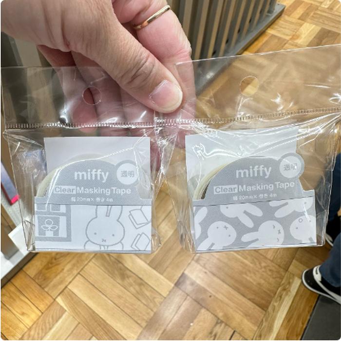 Transparent Miffy Masking Tape @Each