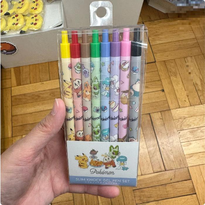 Pokemon Slim Gel Pen Set