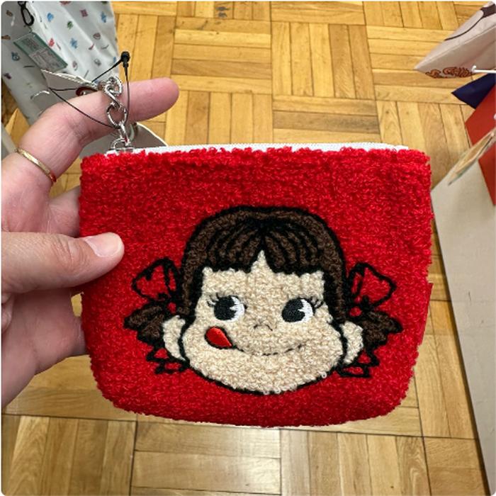 Keychain Peko Pouch Embroidery