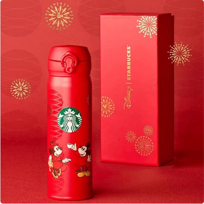 Stainless Tumbler With Disney Red Box
