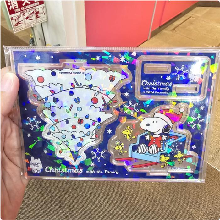 Snoopy Acrylic Stand Xmas