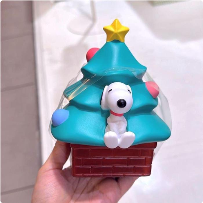 Snoopy Christmas Tree Decoration Pot Green Fill Cookie