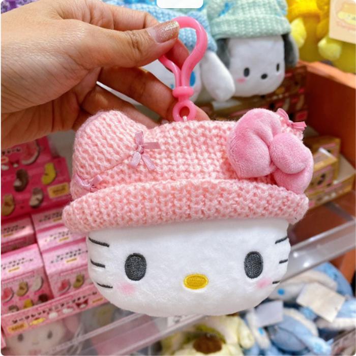 Hello Kitty Face Mini Pouch