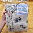 Snoopy travel pouch cream set 5 kinds of like this, really useful if for traveling