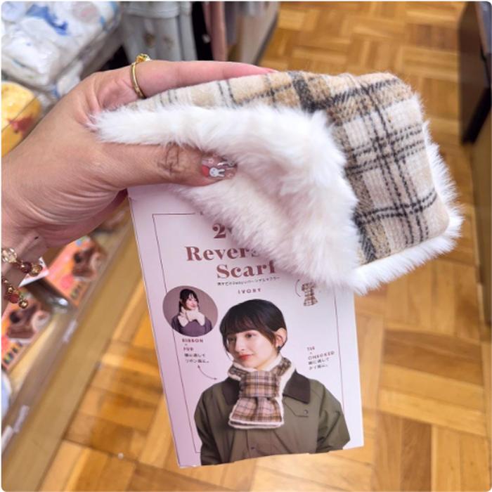 Warm scarf for winter 