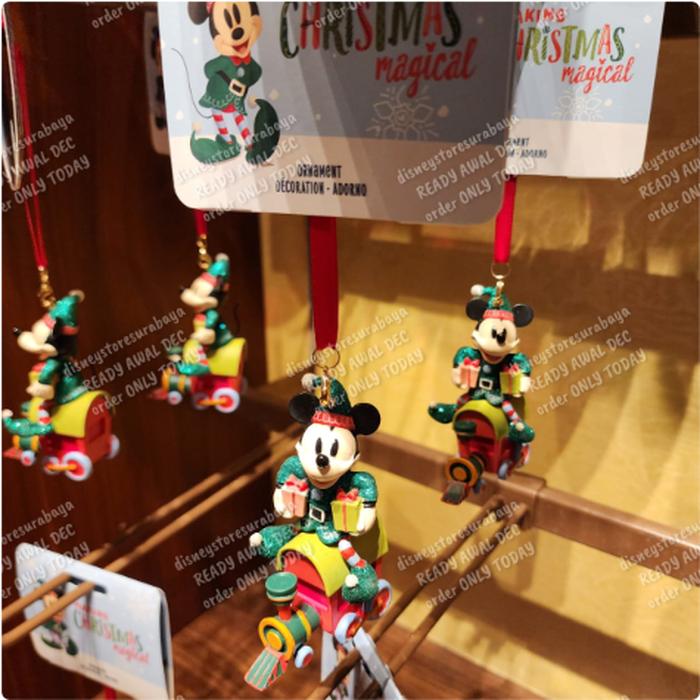 Xmas Mickey Ornament 