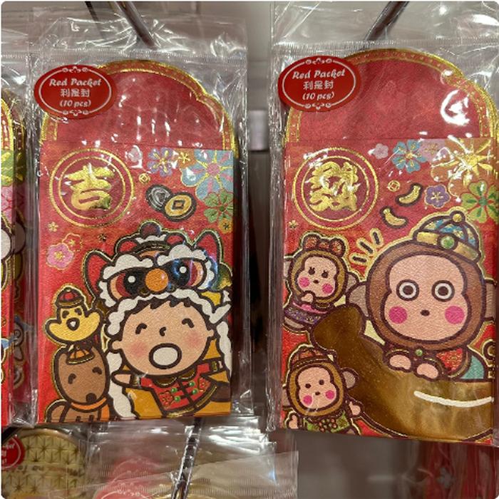 Angpau Sanrio Set Contents 10 Pcs 
