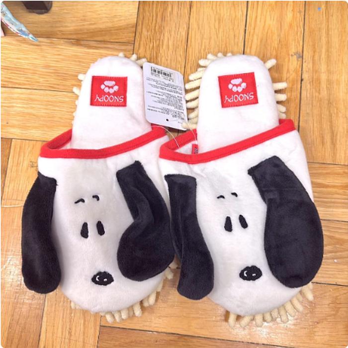 Microfiber Snoopy Room Slippers 