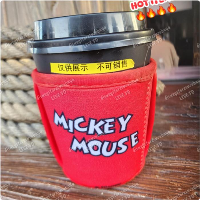 Mickey's Reusable Cup with Fabric Sleeve  