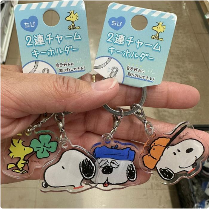 Keychain Acrylic Snoopy @Each