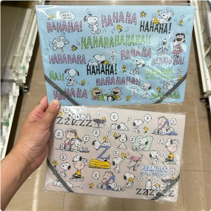 Snoopy A5 Clear Folder