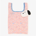 Snoopy Shopping Bag with Pink Pouch set