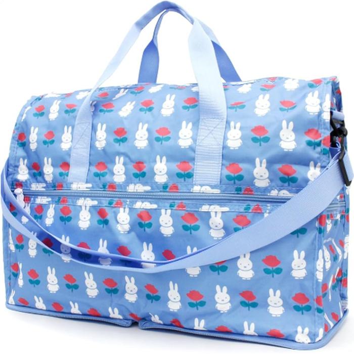 Miffy Blue Travel Bag, size 30X45X18 cm