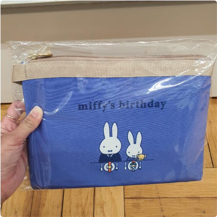 Miffy Flat Pouch Bday