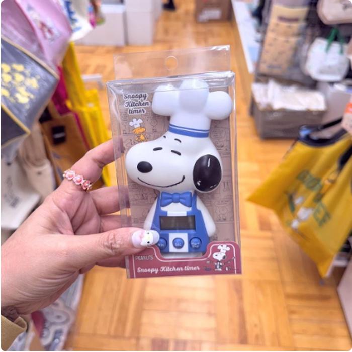 Snoopy Kitchen Timer Blue