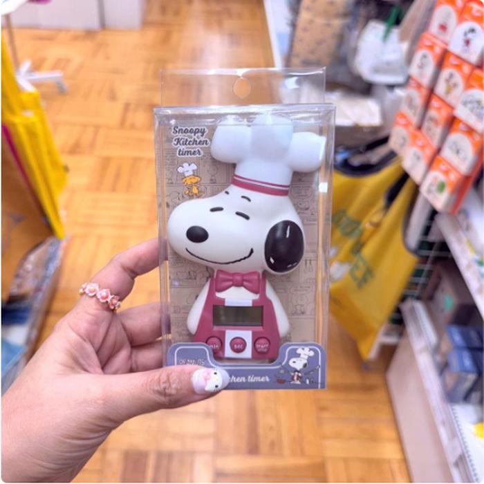 Snoopy Kitchen Timer Red