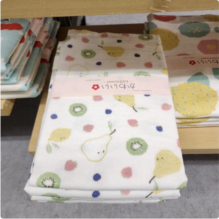 Bath towel 55 x 115 cm Made in Japan 