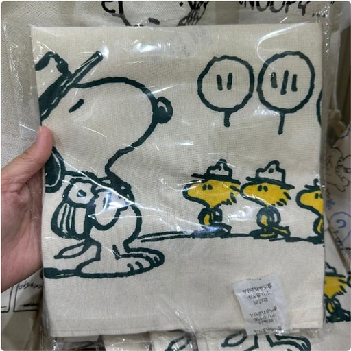 [24/1/2025-09.28-140] Snoopy Woodstock 2 Way Canvas Bag