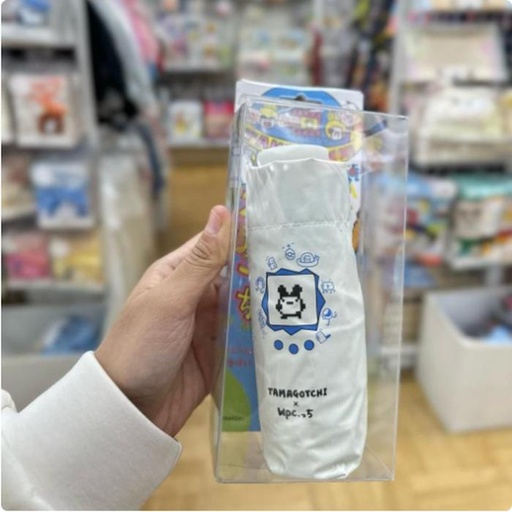 [3/6/2025-18:12-430] Folding Umbrella Wpc X Tamagotchi White