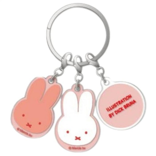 [3/7/2025-18:29-130] Miffy Acrylic Keychain Pink