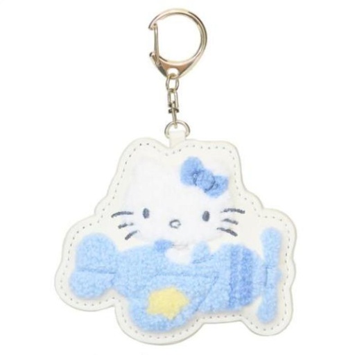 [3/8/2025-20:03-230] Hello Kitty Synthetic Leather Keychain Airplane