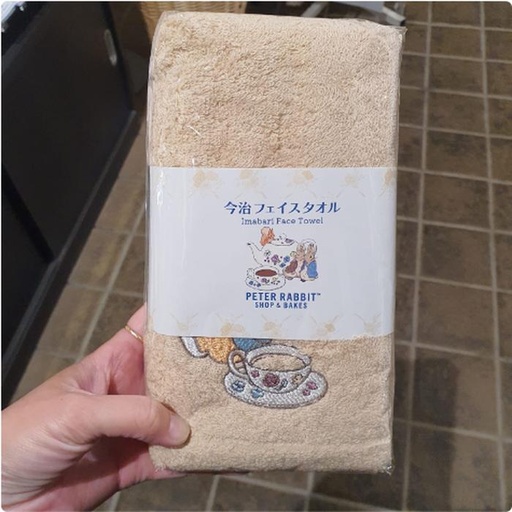 [3/11/2025-14:11-350] Face Towel Imabari Japan Light Chocolate