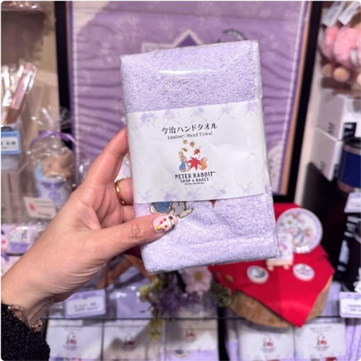 [3/11/2025-14:12-240] Hand Towel Imabari Japan Purple