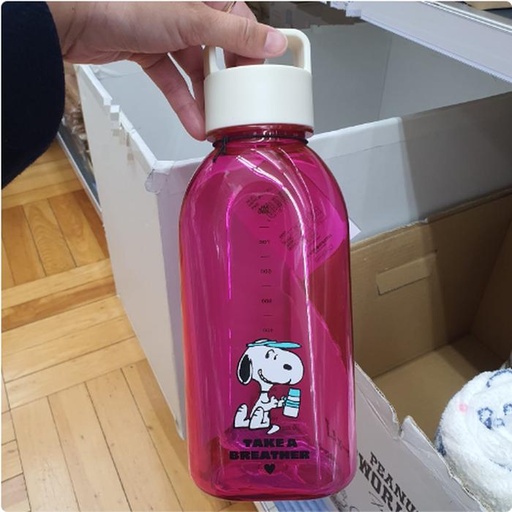 [3/13/2025-14:00-355] Snoopy Drink Bottle 800 Ml Pink