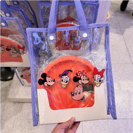 [3/14/2025-15:33-500] Melamine Plate Mickey Friends Set And The Bag Contents 4 