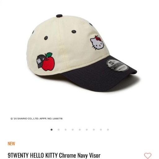 [3/15/2025-08:52-680] Hello Kitty X Era Cap Navy. Ads Size: SM / ML / LXL