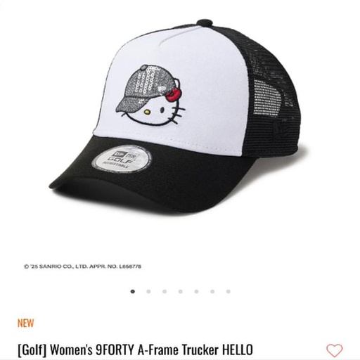 [3/15/2025-09:09-760] Golf Women Hello Kitty X Era Cap Sequin