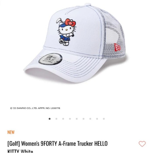 [3/15/2025-09:09-670] Golf Women Hello Kitty X Era Cap White