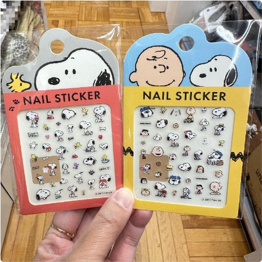[16/03/2025-10:45-None70] Snoopy / Charlie Nail Sticker @Each