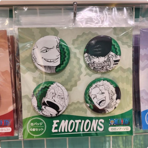 [10/2/2024-10:36-480] Tin Badge Fill 4 Zoro Emotions 