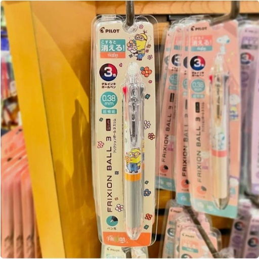 [11/7/2024-09:20-250] Minion frixion ballpoints 3 colors