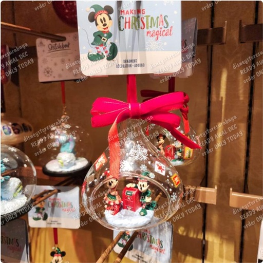 [11/16/2024-17:09-560] Ornament Xmas Crystal Water Drop Mickey Minnie 