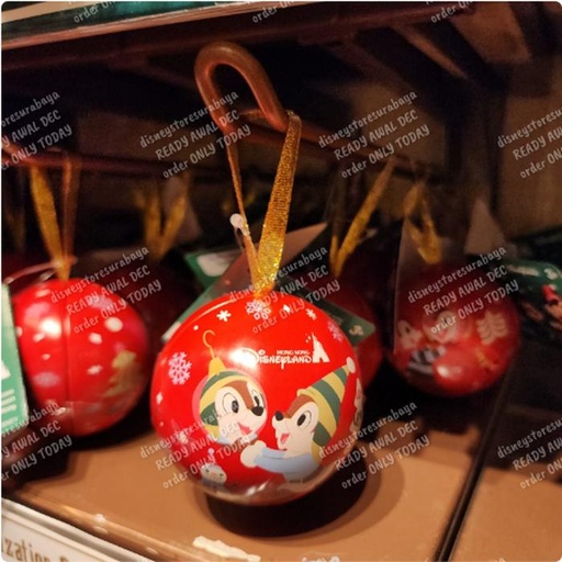 [11/16/2024-17:32-250] Chip Dale ornament filled with choco cookie, the contents can be eaten, and can ornaments too