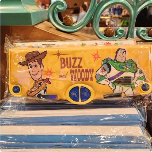 [11/20/2024-19:07-400] Complete Pencase There are scissors, sharpener, insulation, and eraser, Buzz Woody 