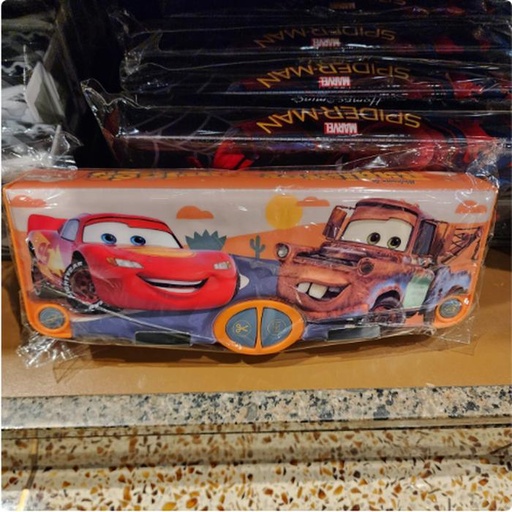 [11/20/2024-19:07-400] Complete Pencase There are scissors, sharpener, isolation, and eraser, Mater Mcqueen