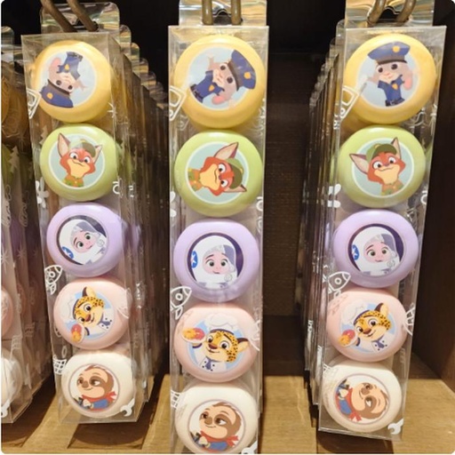 [11/21/2024-10:09-300] Pineapple Candy Zootopia - Silicone Case with Magnets Can Decoration in Refrigerator Fill 5 
