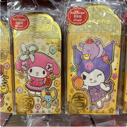 [12/27/2024-16:02-120] Angpau Sanrio Set Contents 10 Pcs 