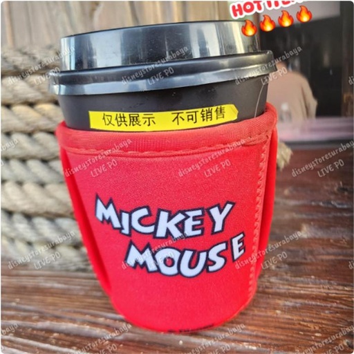 [1/9/2025-15:12-280] Mickey's Reusable Cup with Fabric Sleeve  