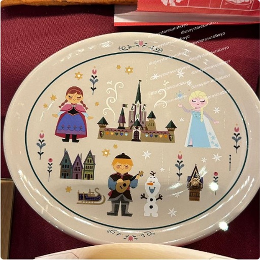 [1/17/2025-11:59-265] Frozen Arendelle Ceramic Plate
