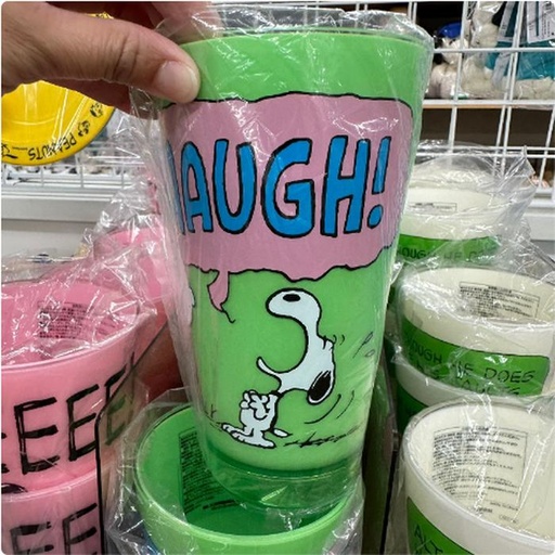 [1/25/2025-14:21-230] Snoopy Green Thick Melamine Cup