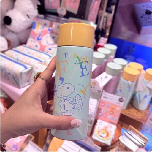 [1/19/2025-10:00-670] Tumbler Stainless Bottle Snoopy Green