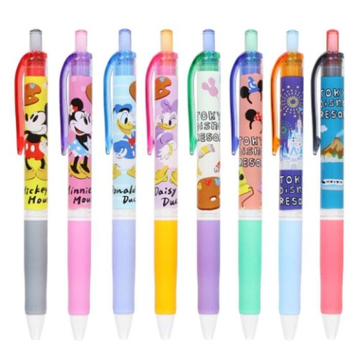 [1/28/2025-16:13-340] Pen Set Tokyo Disney Resort, get 8 Pcs, Signo Brand 